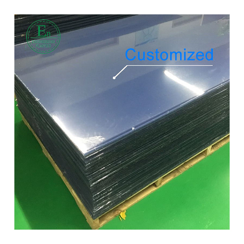 The factory processes impact resistant high temperature flat flame retardant fire resistant pvc sheet of antistatic