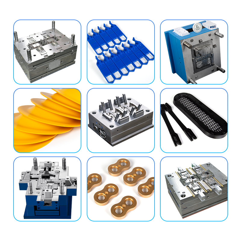 Customized Open Molding Injection Nylon Plastic ABS Electronic Equipment Injection Mould Parts