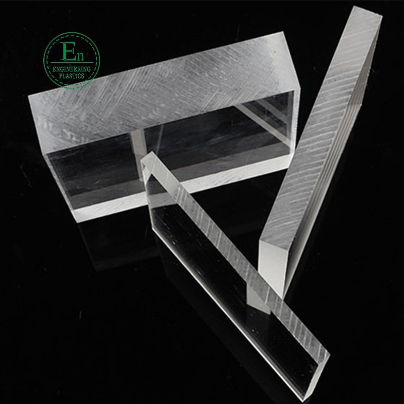 Online hot sale transparent hollow acrylic pipe custom PMMA plastic crystal acrylic rod sheet