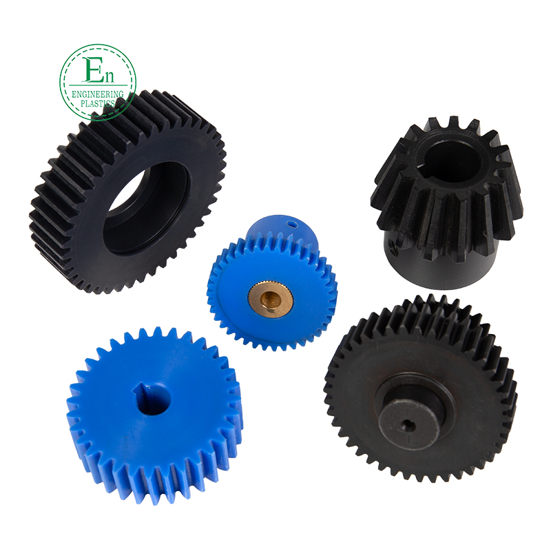 Free Sample CNC Machining Oem Manufacturers Custom Nylon Helical Bevel Oval Wheel Bevel Small Spur Plastic Gear