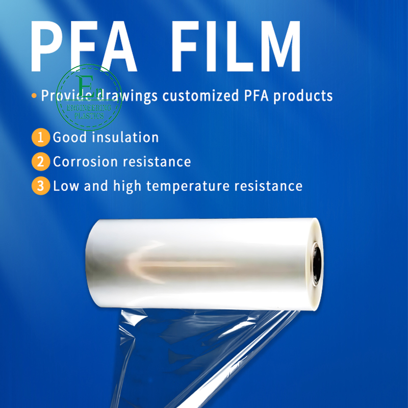 Wholesale Plastic PFA Film High Temperature Resistance Film For 3d Printing Led Molding Electronics Insulation Release Film