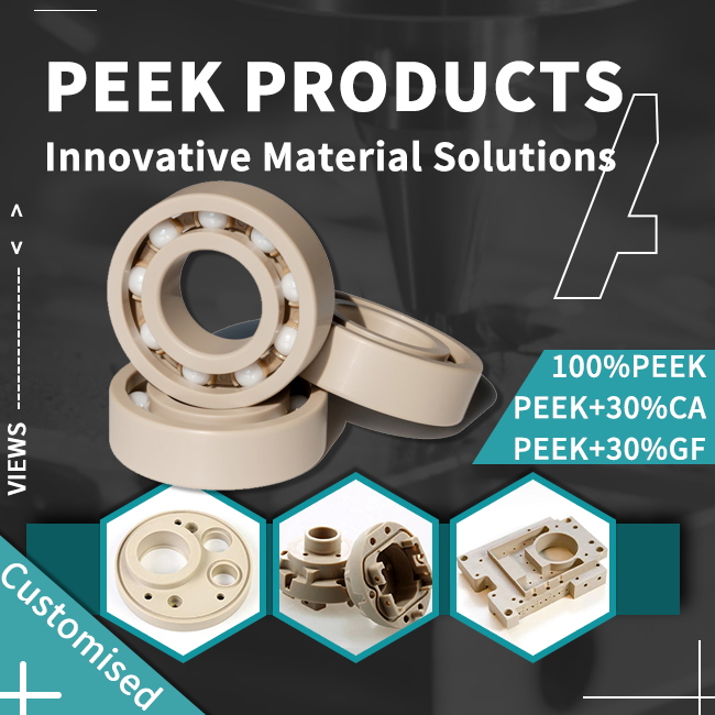 CNC Precision Machining Custom ODM OEM High Performance Peek Sealing Ring Chemical Resistance Peek rings