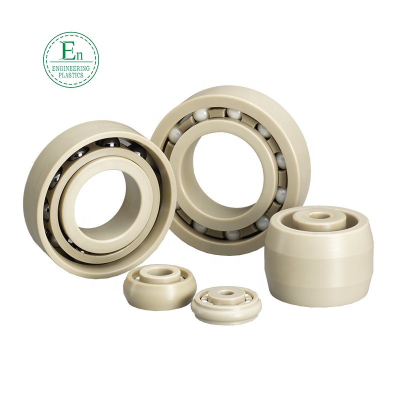 Custom PEEK high temperature resistance Bearing small plastic deep groove plastic ring bearing peek plastic bearings