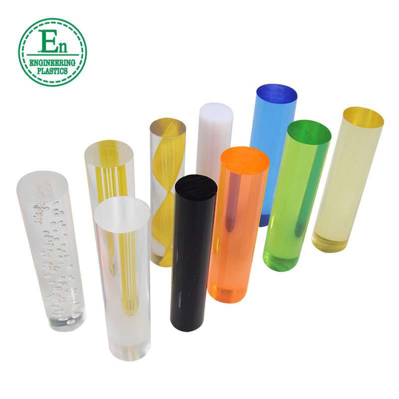 Colorful acrylic bubble rod for Christmas trees decoration