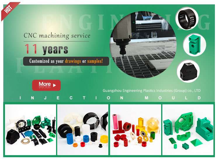 CNC precision machining plastic spare parts