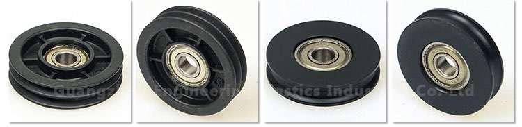 plastic cable guide pulley