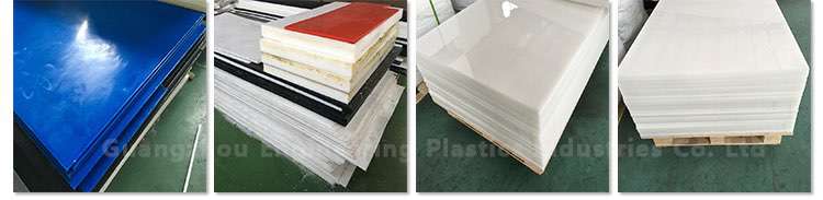 High Density Polyethylene HDPE Plastic Sheets, Solid Thick Polyethylene Sheeting 
