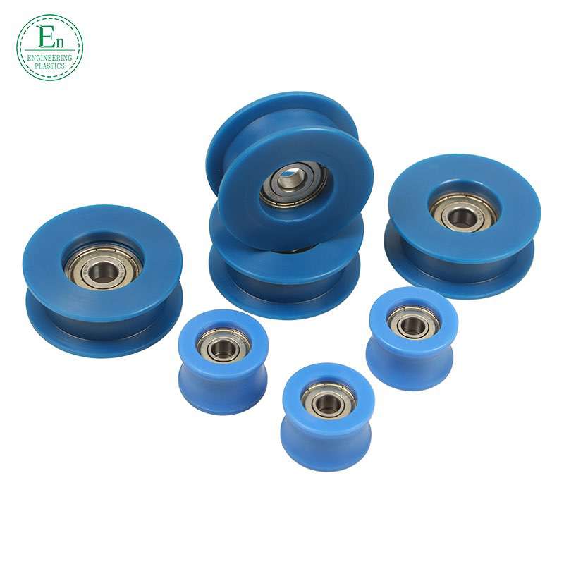 Plastic manufacturer customizes impact resistant MC nylon pulley for window shaft and door shaft applications