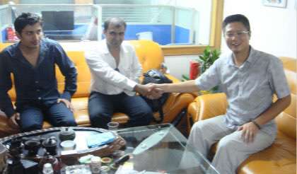 The cooperation with Mr. Solanki of India was very pleasant