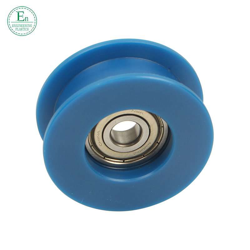 Injection molded plastic pulley can be customized with PA nylon pulley wheels crank pulley