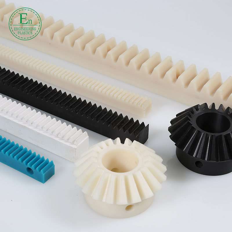 Plastic manufacturers injection molding corrosion resistant MC nylon industrial conveyor rack gear