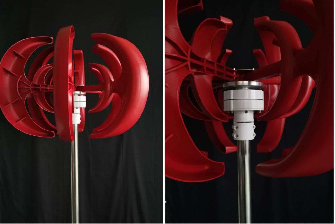 800w 900w 1000w wind turbine vertical wind generator lantern model