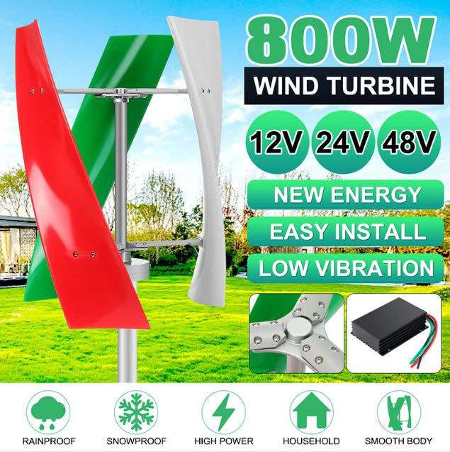 High power alternative energy 3000W 5000W vertical axis wind turbine generators