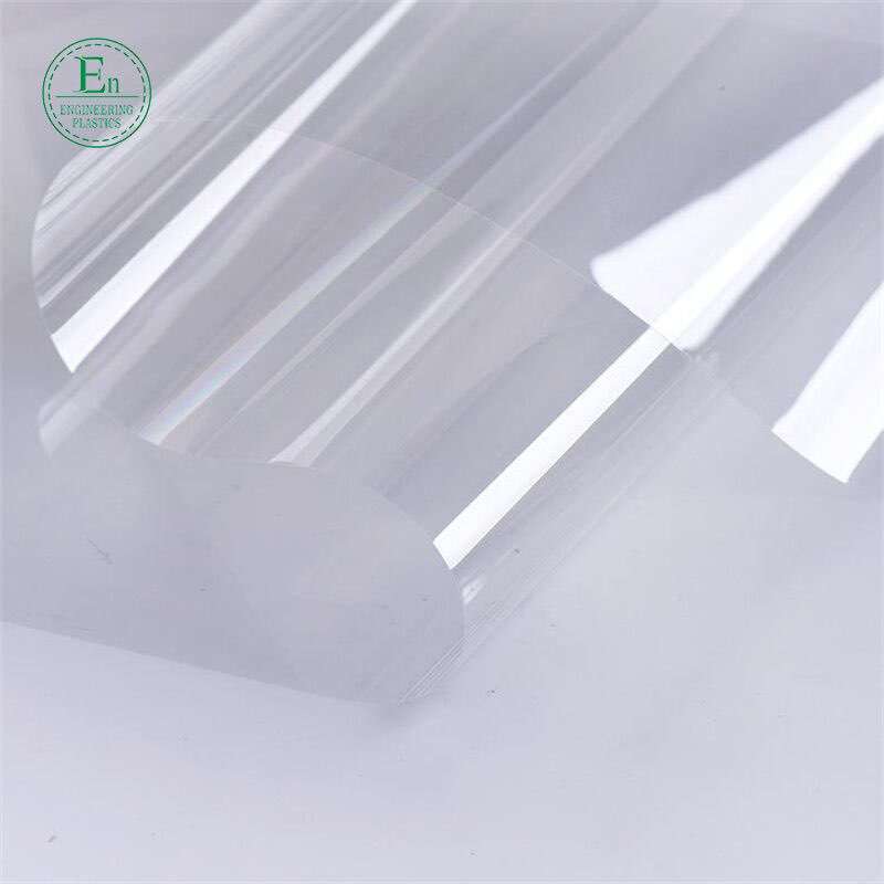 Customized transparent plastic PET sheet plate board for decoration