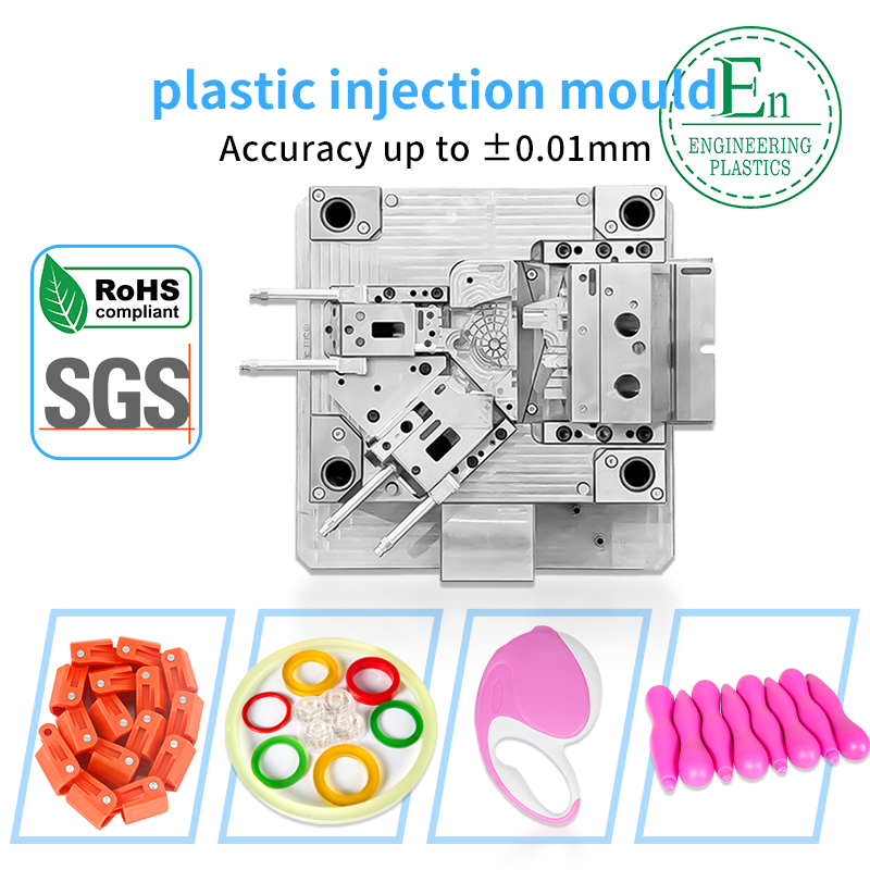 Design miniature injection moulding plastic parts two cavity mould production custom injection molding mould