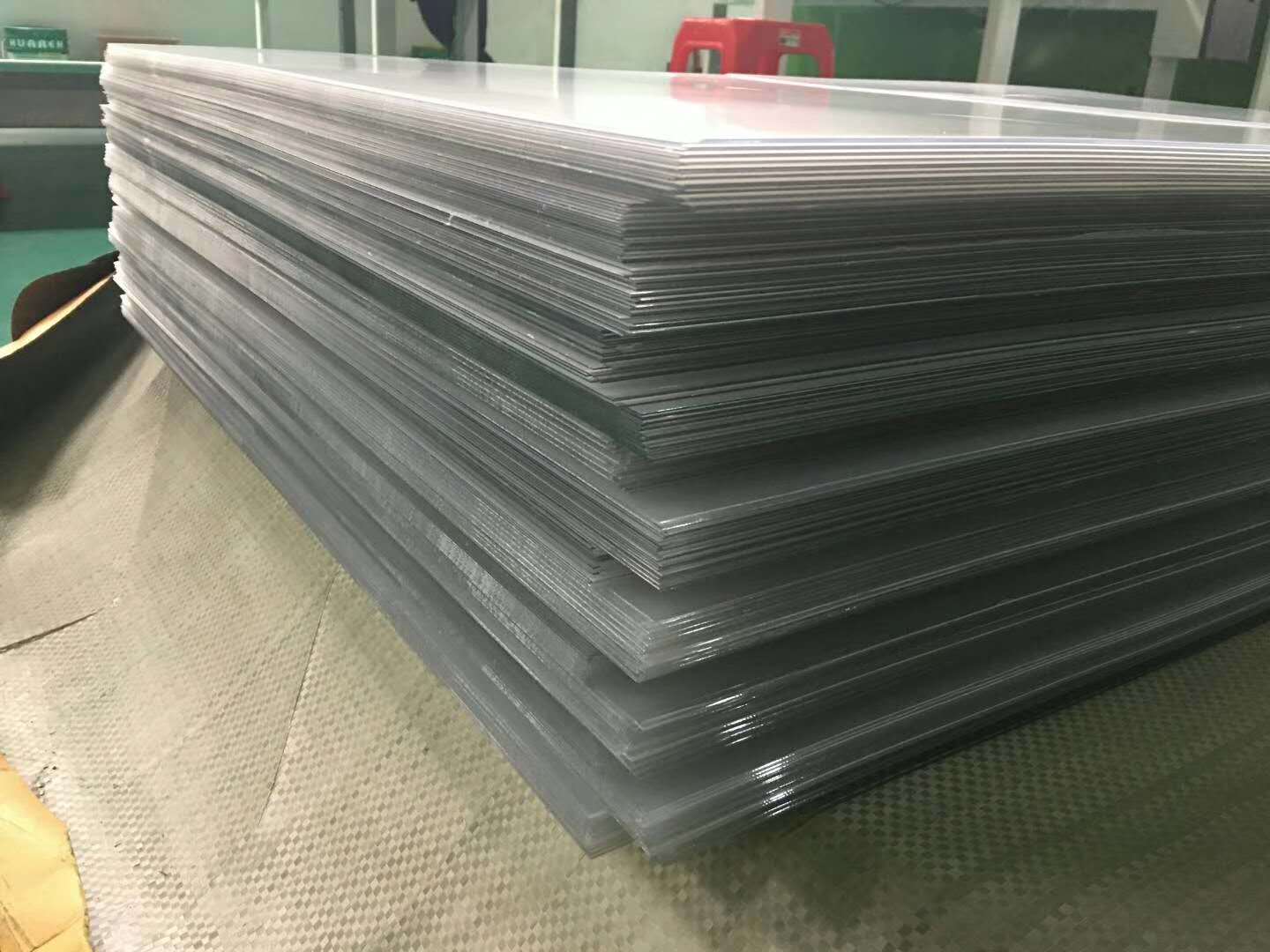 Transparent PET plastic sheet