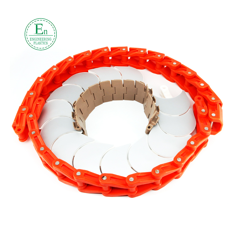 Rotating sushi chain plate wear resistant sushi chain