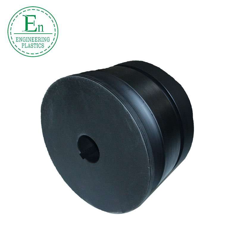 Good self-lubrication custom make black plastic polyamide PA bushing