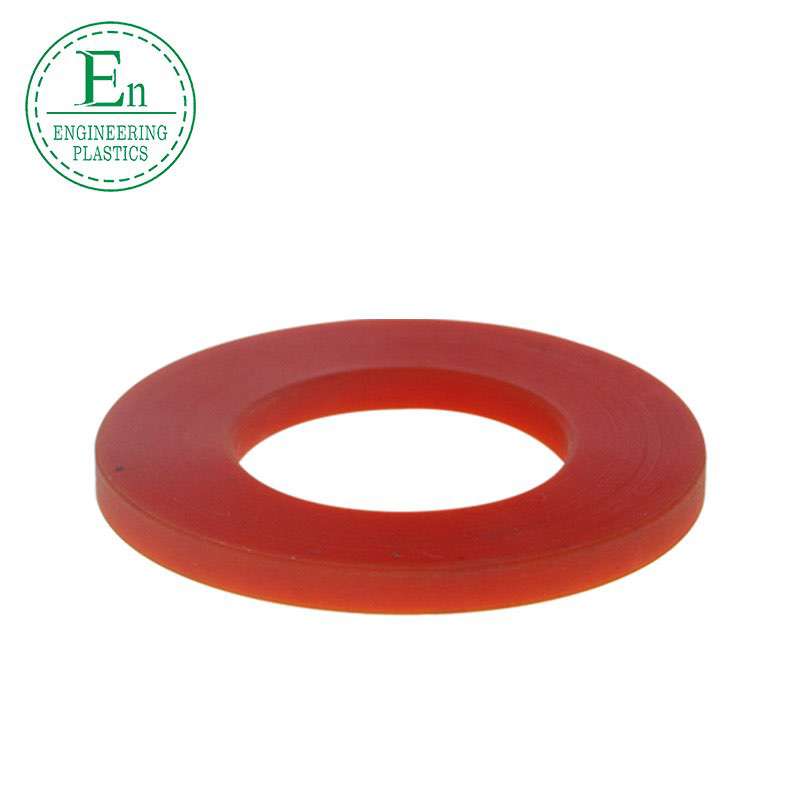 Professional manufacture plastic uhmwpe round washer custom plastic pe spacer
