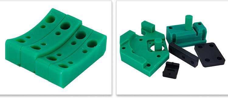  CNC machine tool processing uhmwpe delrin material pom plastic  parts