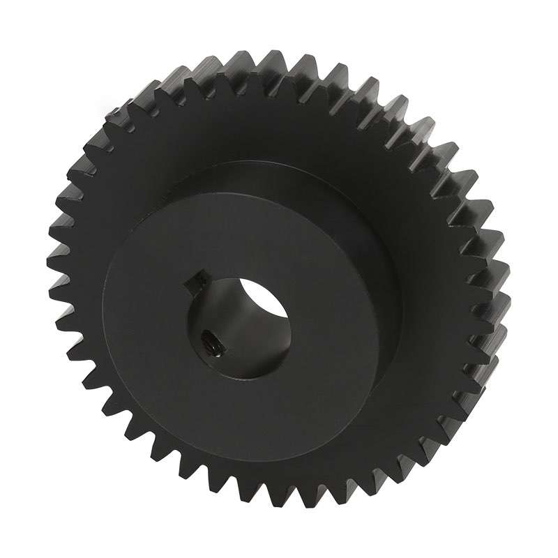 Lubricated and wear resistant spur gear manufacturer CNC machining small nylon plastic cylindrical gear
