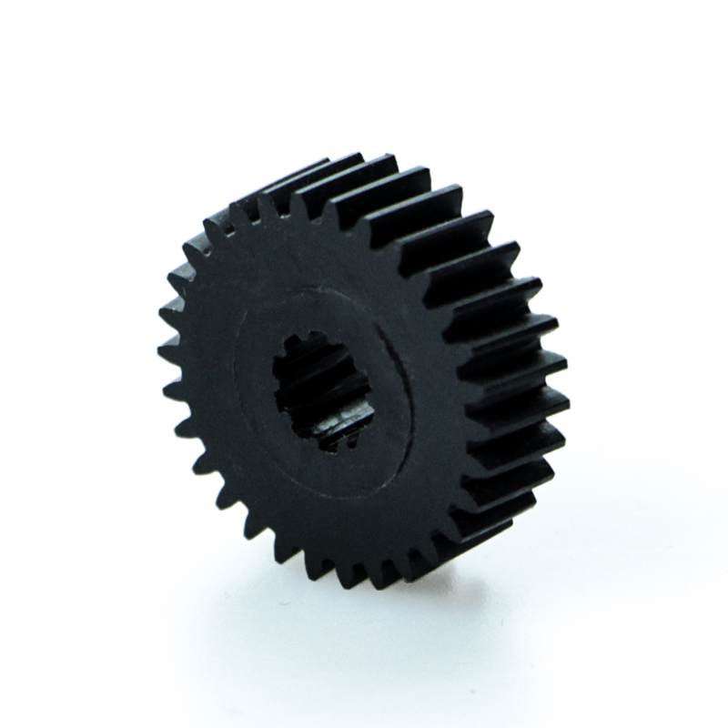 OEM injection moulding PA1010 NYLATRONGSM nylon helical tooth spur plastic gears