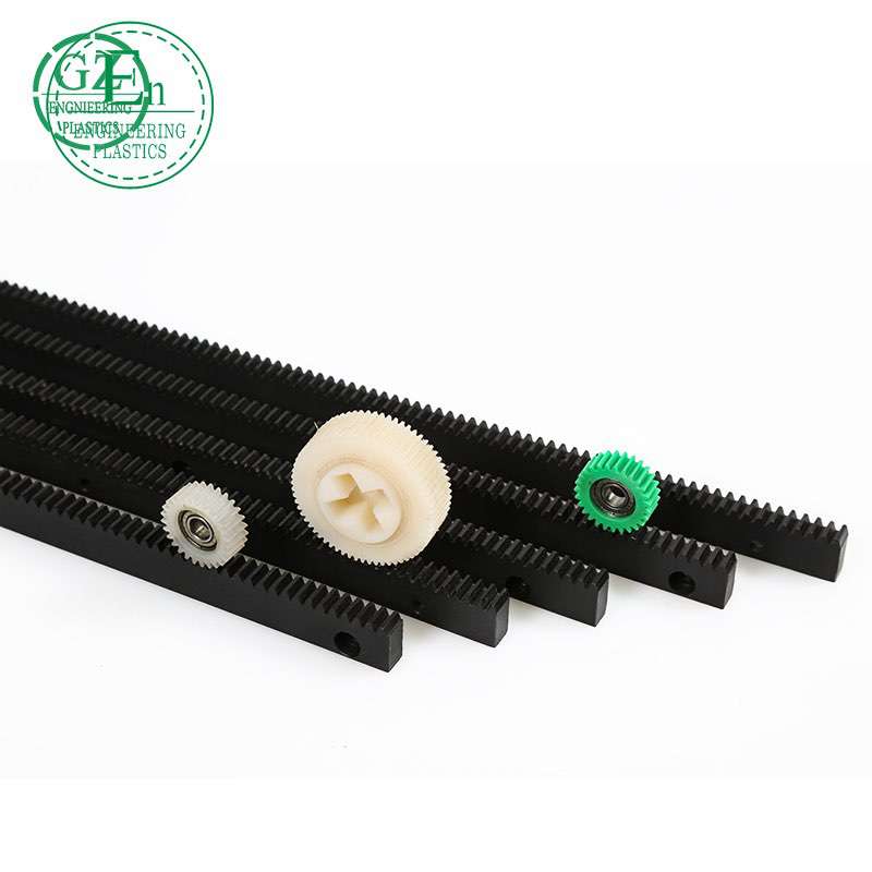 Self-lubricating plastic nylon chain rack to convey wear-resistant MC nylon spiral rack