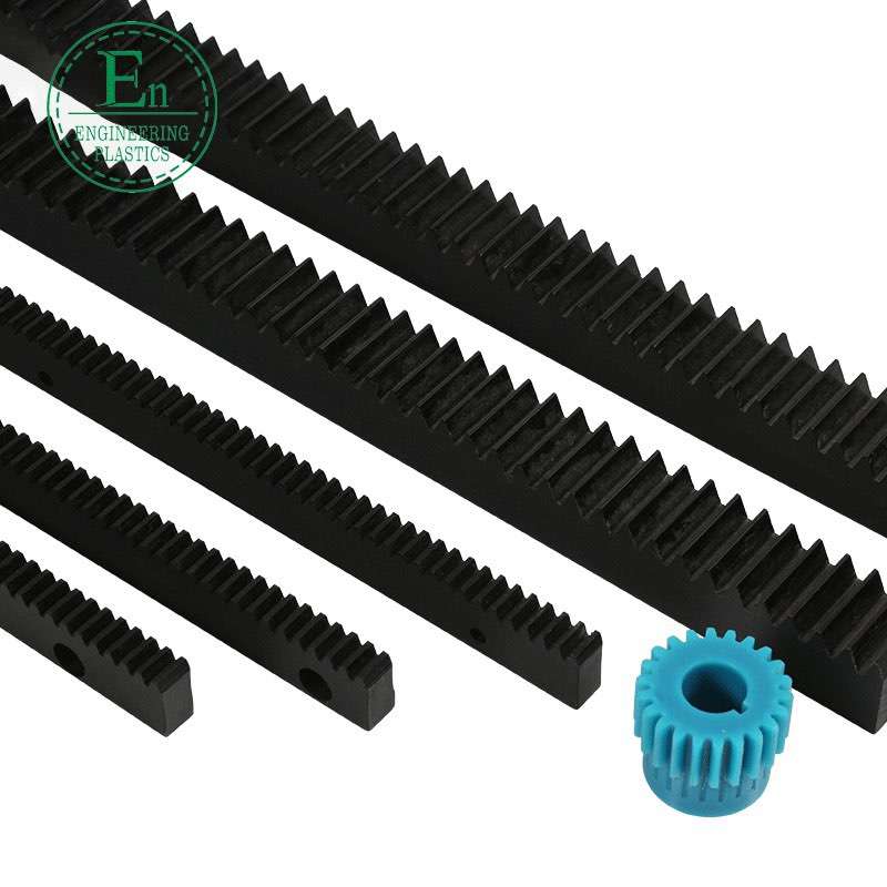 POM plastic rack, Sai steel rack, small module rack, plastic transmission rack